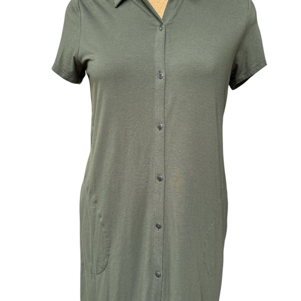 J. Jill Green Button Down Dress - Gem J. Jill Green Button Down Dress - Gem